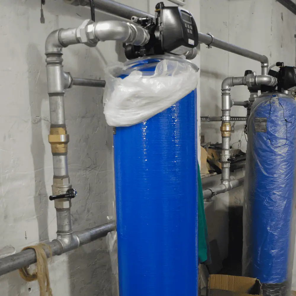 Carbon water filtration system for residential or commercial water treatment, providing clean, safe drinking water from tap or well. Expert plumbing & water filter installation by Cornwell Plumbing.