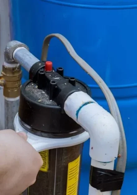 Preventive water filtration system installation for clean, safe household water from Cornwell Plumbing. Expert plumbing services ensuring optimal water quality and performance.