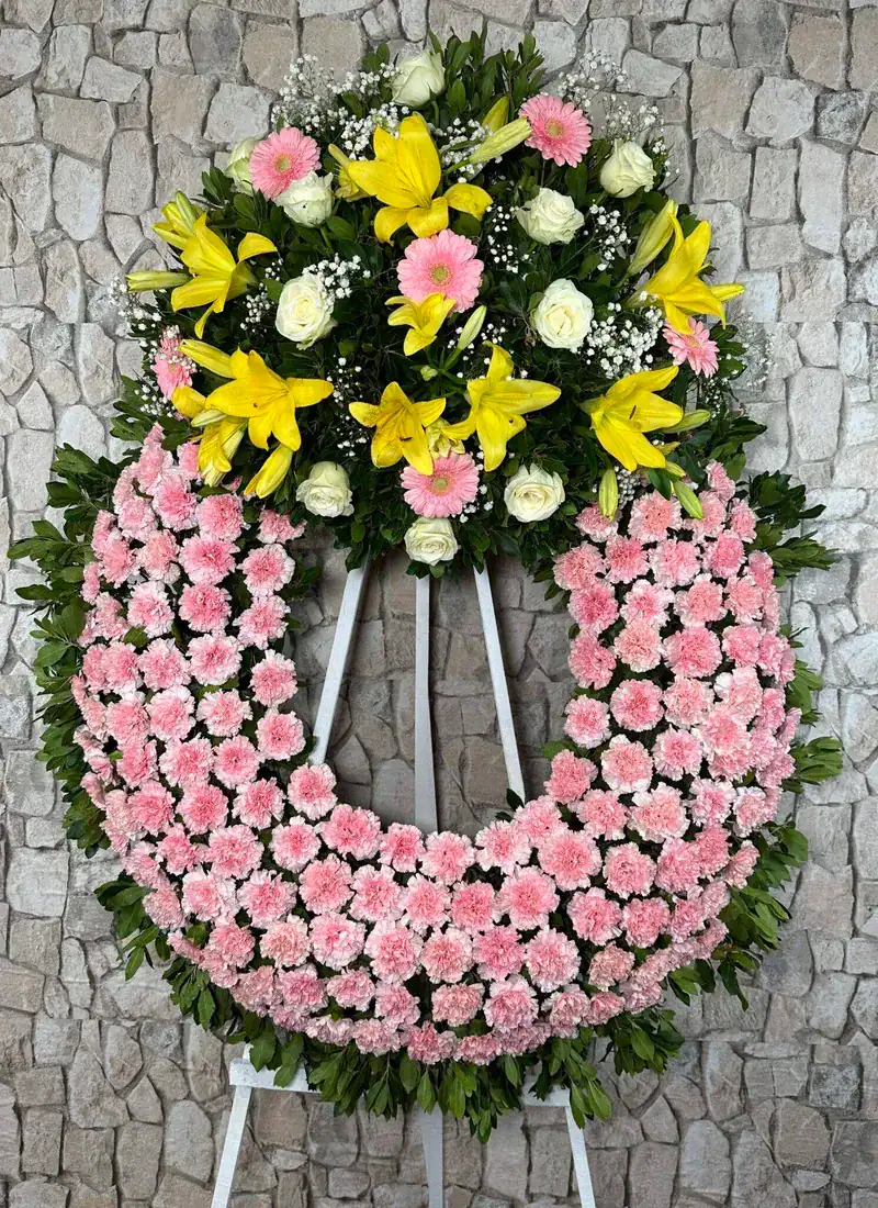 Corona de flores Guadalaviar