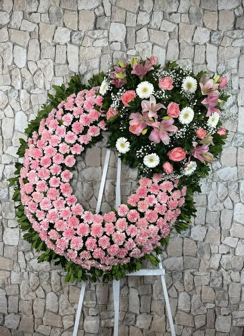 Corona de flores Segura