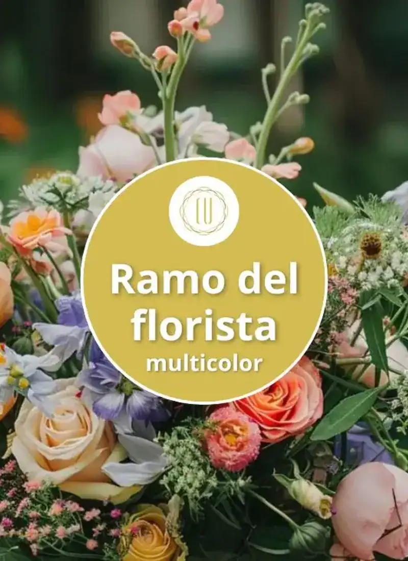 Ramo del florista multicolor
