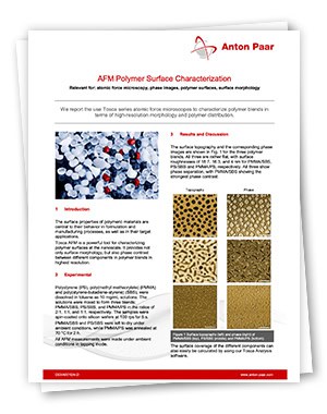 AFM Polymer Surface Characterization