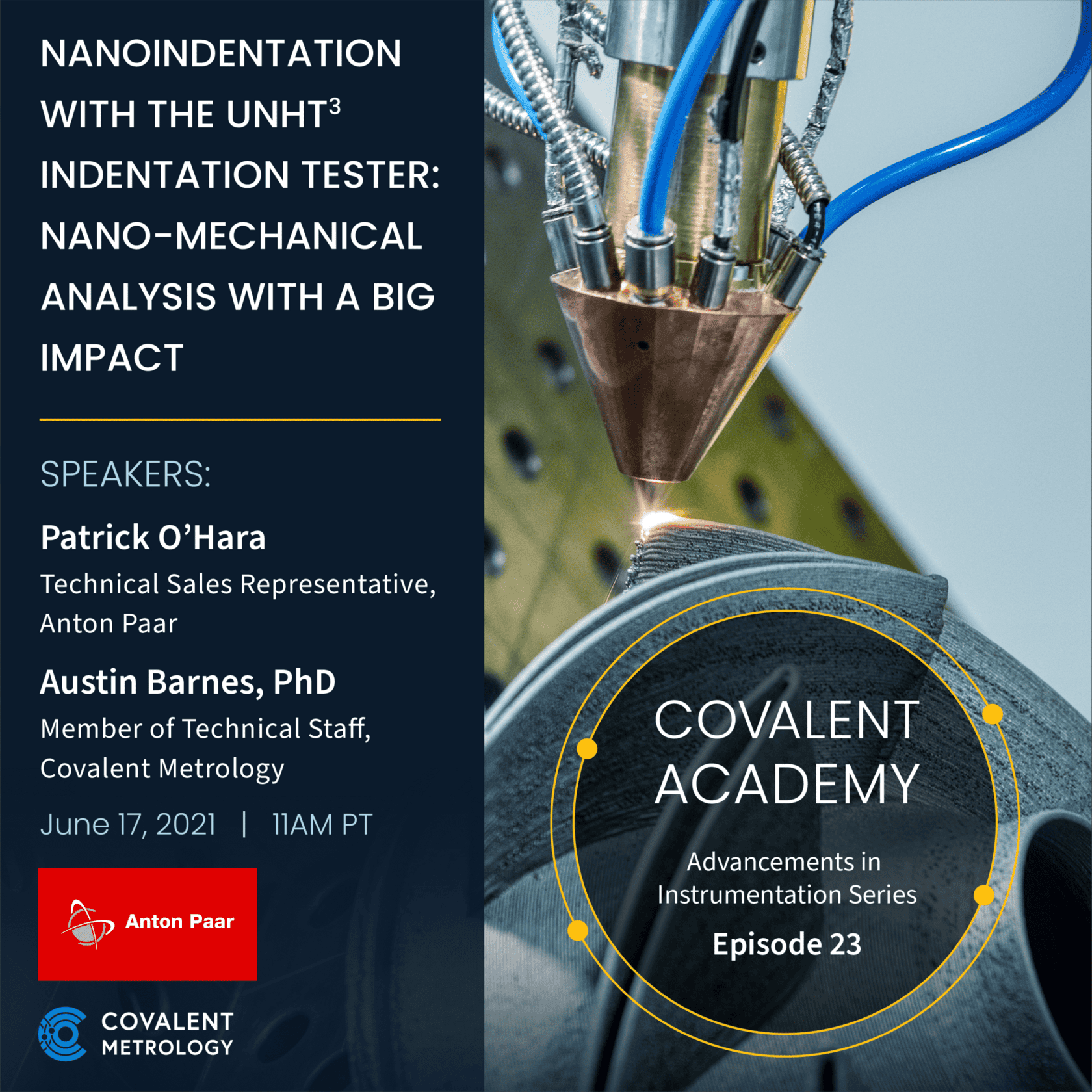 Nanoindentation With the UNHT3 Indentation Tester: Nanomechanical Analysis With a Big Impact