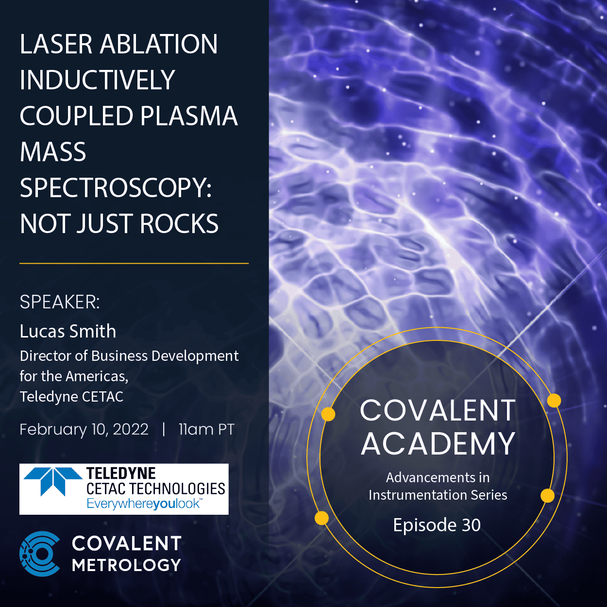 Laser Ablation Inductively Coupled Plasma Mass Spectroscopy: Not Just Rocks
