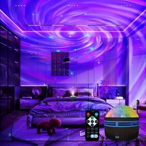 LED Projection Lamp: USB-Powered Night Light and Projector for Kids