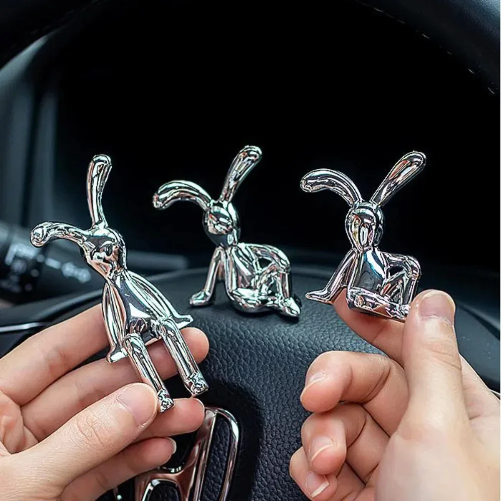 Long Eared Rabbit, Creative Rabbit Ornament, 3D Rabbit Ornament, DIY Decoration, Car Interior, Home Decoration S011e1cbe8c2c4ed3b7865c12d6cbdfc2i