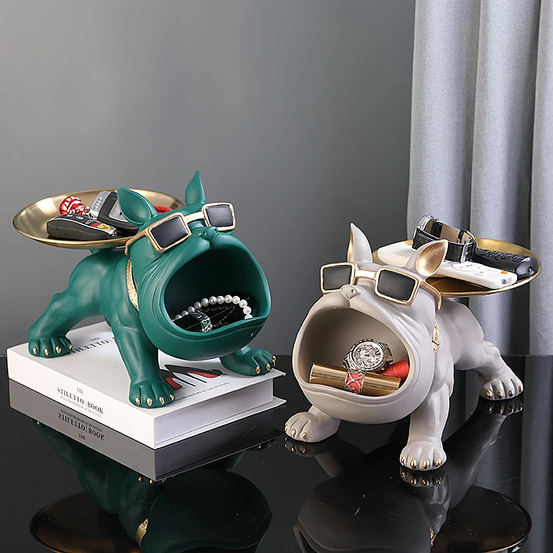 Durable Resin Dog Storage Box: Perfect for Home Organization and Gift Giving S3a1720d821514fa1b51c5112cb8b79afh