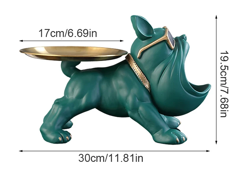 Durable Resin Dog Storage Box: Perfect for Home Organization and Gift Giving S3ccf54d5eac8431e900afbc65d58d1437