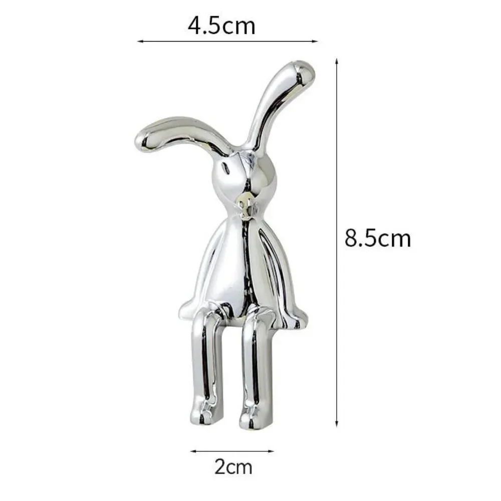 Long Eared Rabbit, Creative Rabbit Ornament, 3D Rabbit Ornament, DIY Decoration, Car Interior, Home Decoration S5134fb656cf3484db23824db58ddebb5g