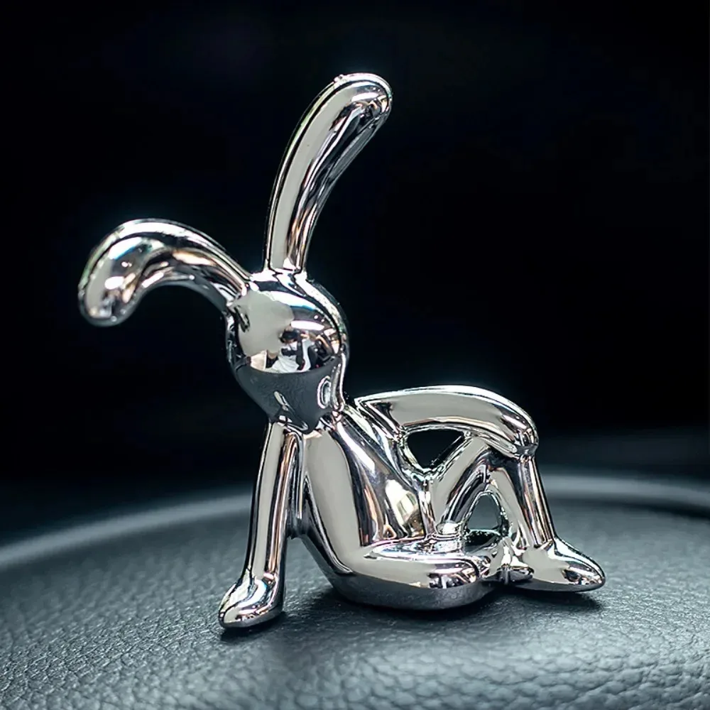 Long Eared Rabbit, Creative Rabbit Ornament, 3D Rabbit Ornament, DIY Decoration, Car Interior, Home Decoration S66e91988ad264981b718b231d709b6d8s