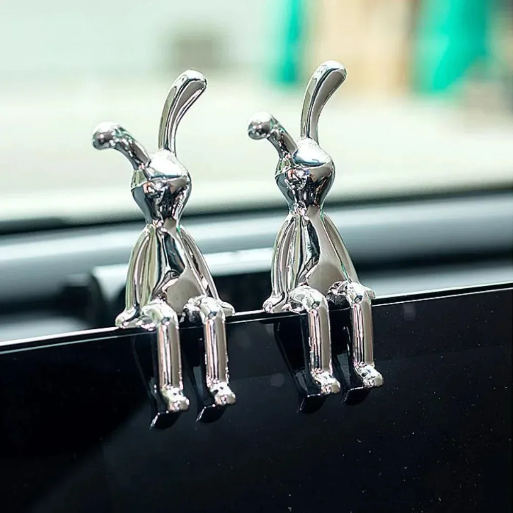 Long Eared Rabbit, Creative Rabbit Ornament, 3D Rabbit Ornament, DIY Decoration, Car Interior, Home Decoration S6d6236176f6d4c48ae6c9917b5a788039