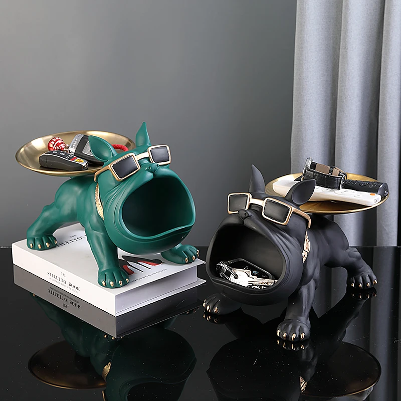 Durable Resin Dog Storage Box: Perfect for Home Organization and Gift Giving S9caa2e6830954a83a128bf951f070488e