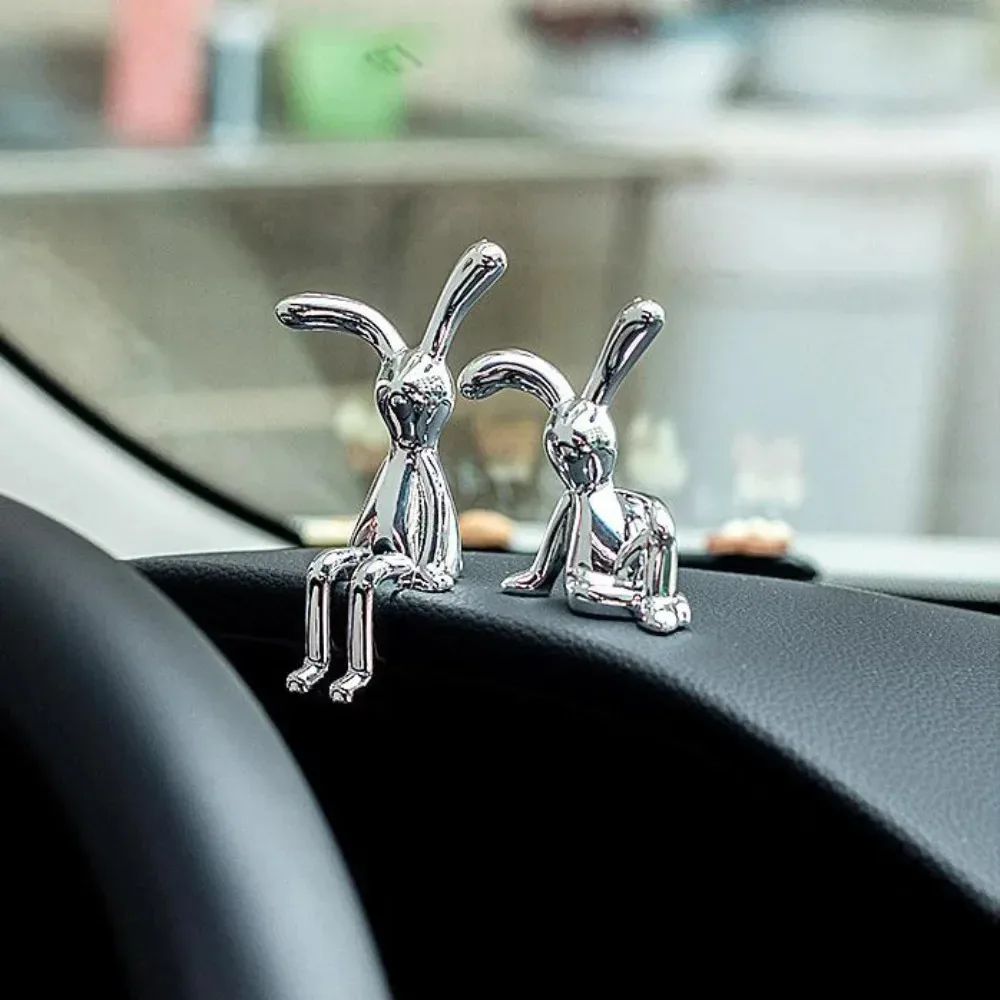 Long Eared Rabbit, Creative Rabbit Ornament, 3D Rabbit Ornament, DIY Decoration, Car Interior, Home Decoration Sf6080c6e37094f90bf82341394fa094fi