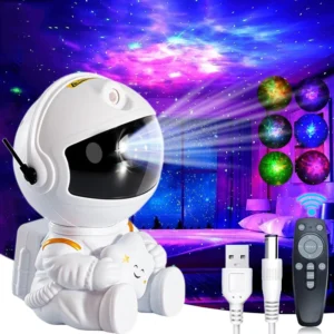 Unravel the Cosmos with Our Galaxy Star Astronaut Projector