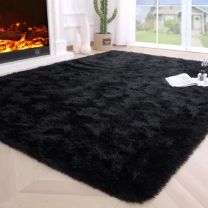 Luxurious Non-Slip Fluffy Rugs for Bedroom, Living Room