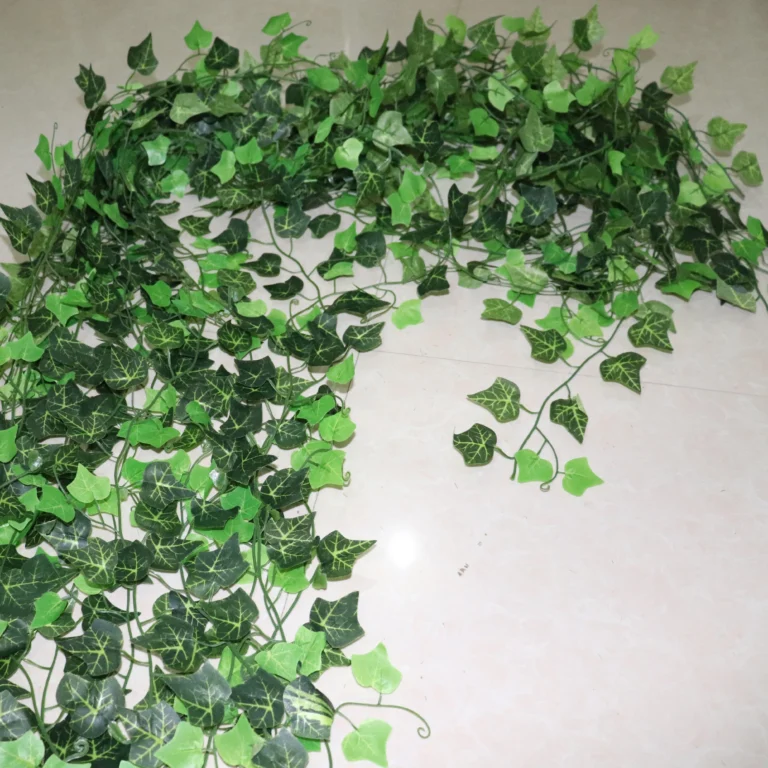 Artificial Ivy Leaf Garland - 2.4M Silk Vine for Home Decor photo review