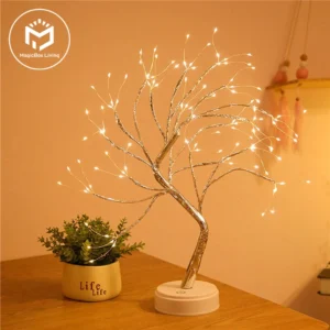 LED Mini Christmas Tree Night Light for Homes and Holidays