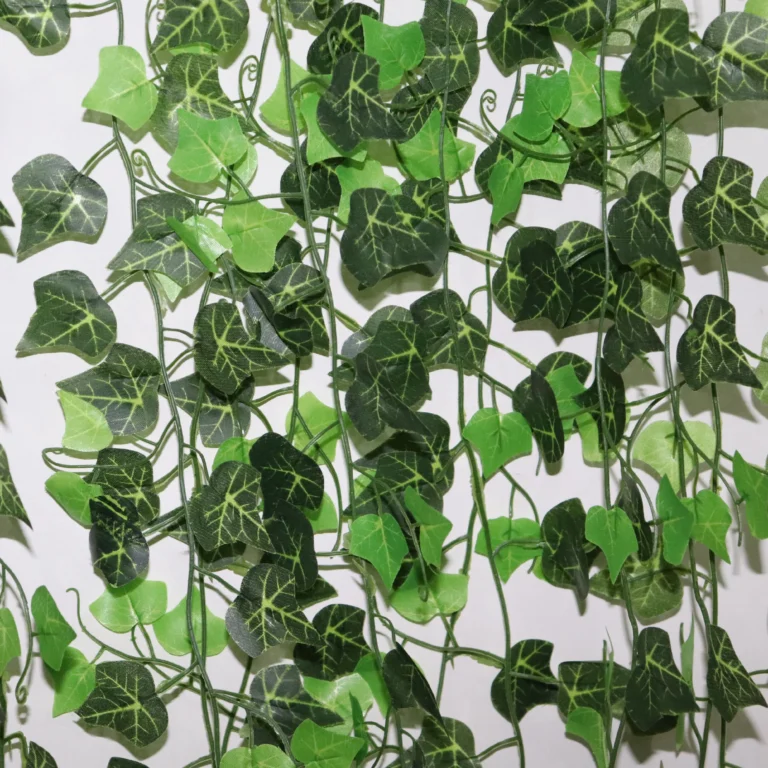 Artificial Ivy Leaf Garland - 2.4M Silk Vine for Home Decor photo review