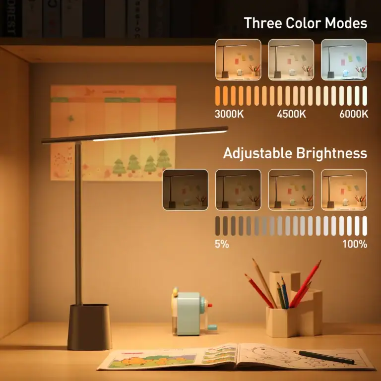 Baseus Smart Eye Protection LED Desk Lamp with Dimmable photo review