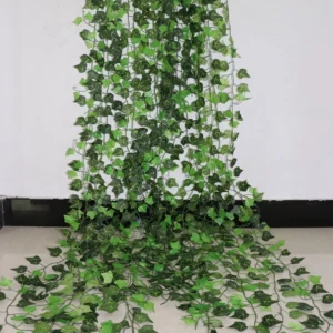 Artificial Ivy Leaf Garland - 2.4M Silk Vine for Home Decor