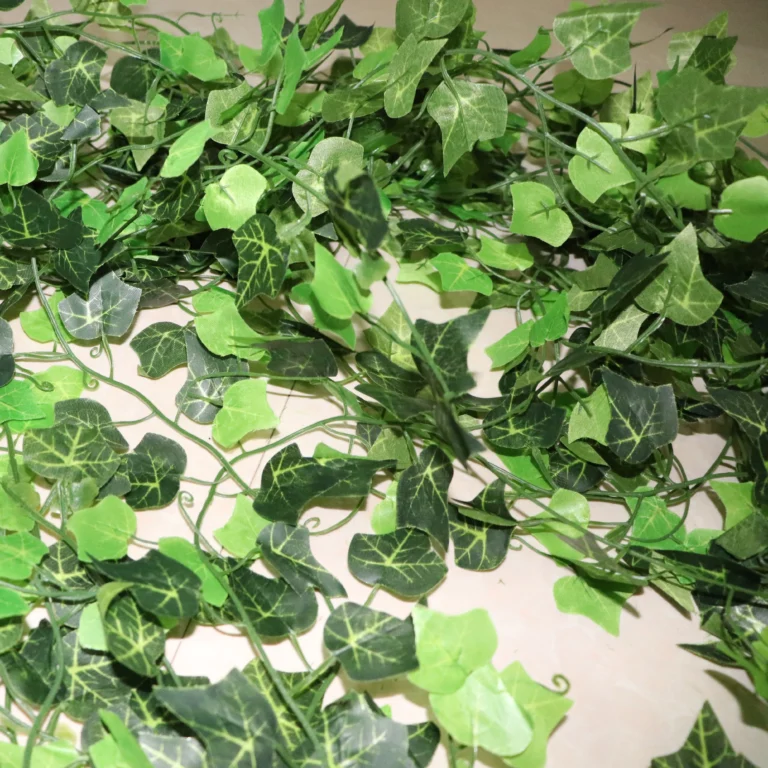 Artificial Ivy Leaf Garland - 2.4M Silk Vine for Home Decor photo review