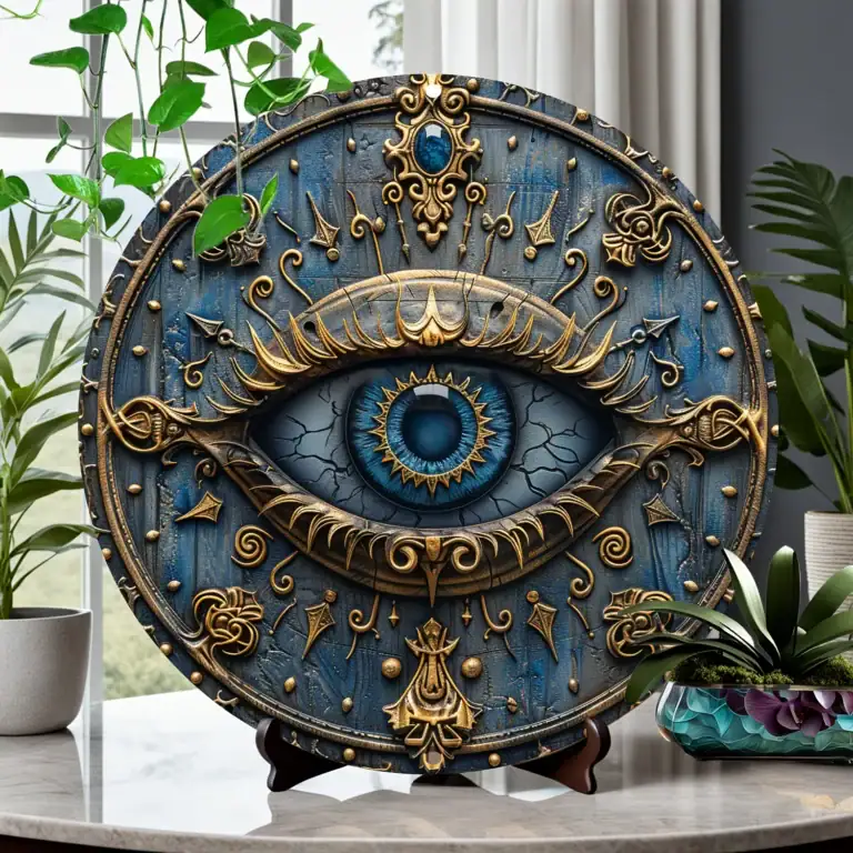 Egyptian All-Seeing Eye Metal Signage - Unique Pyramid photo review
