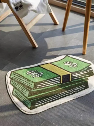Stylish Coin Decorative Carpet for Home Decor photo review