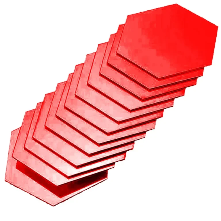 Hexagon Acrylic Wall Mirror Stickers in 4 Colors photo review