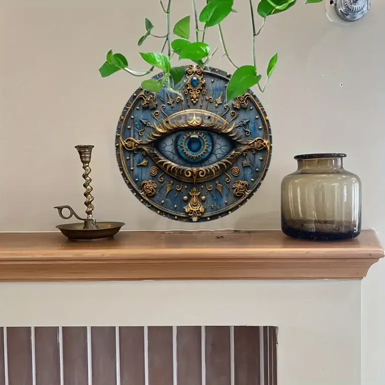 Egyptian All-Seeing Eye Metal Signage - Unique Pyramid photo review
