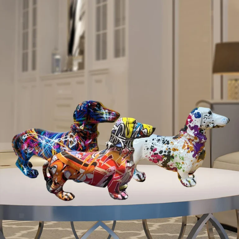 French Bulldog Resin Statue: Colorful, Standing, DIY photo review