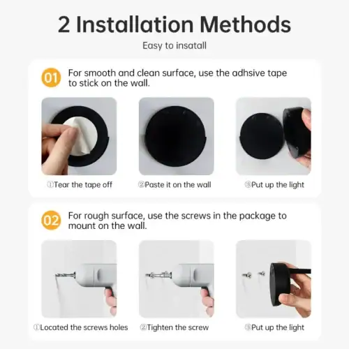 Wireless LED Night Light with Motion Sensor for Indoor Use photo review