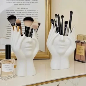 Creative Body Art-Inspired Storage Pen Holder & Makeup