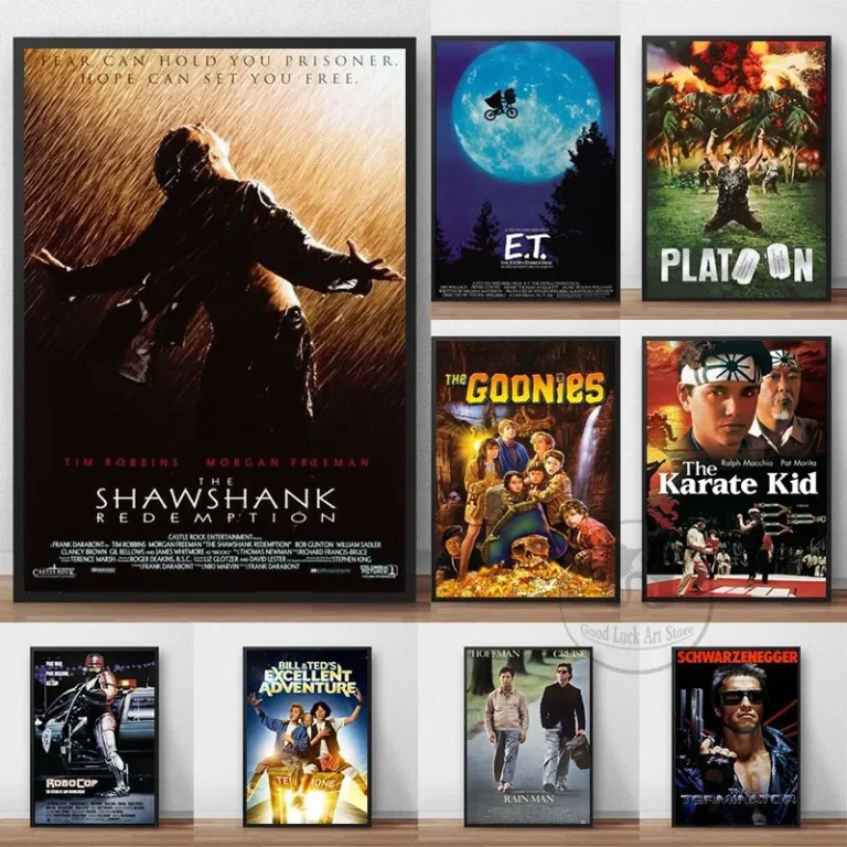 Classic 80s Movie Canvas Prints - Vibrant Wall Art for Bars photo review