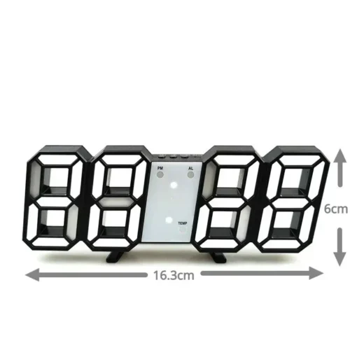 3D LED Digital Alarm Clock: Chic, Versatile, and Informative photo review