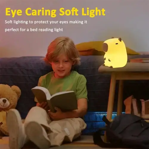 Charming Capybara Night Light for Kids photo review