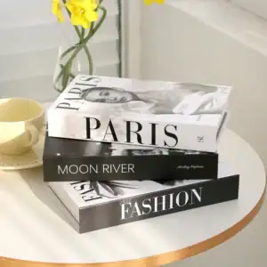 Decorative Fake Book Set for Coffee Table and Home Decor