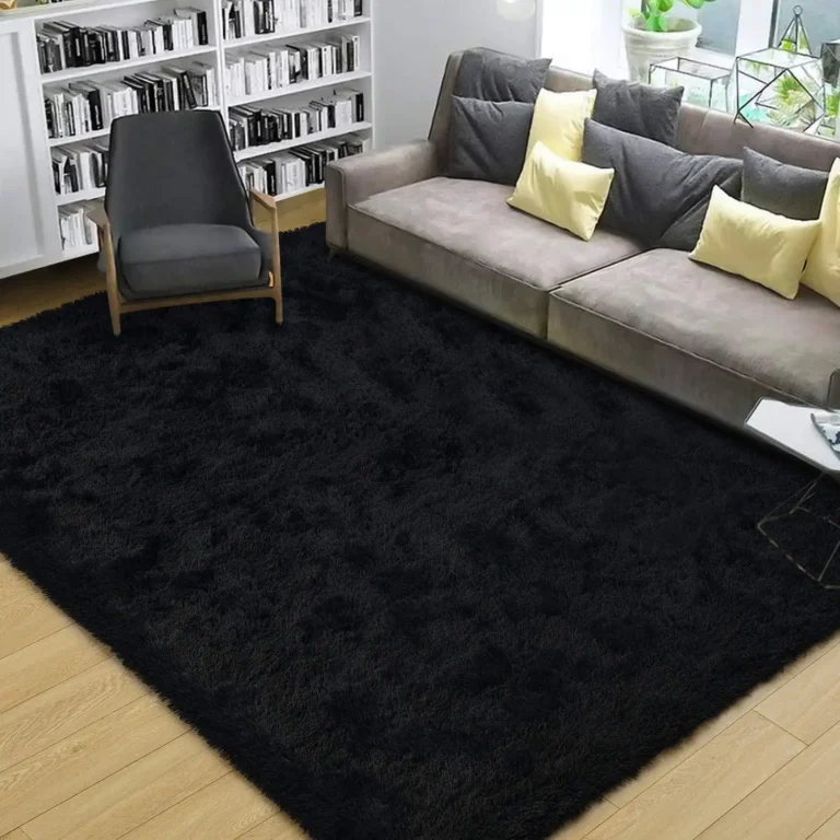 Luxurious Non-Slip Fluffy Rugs for Bedroom, Living Room photo review