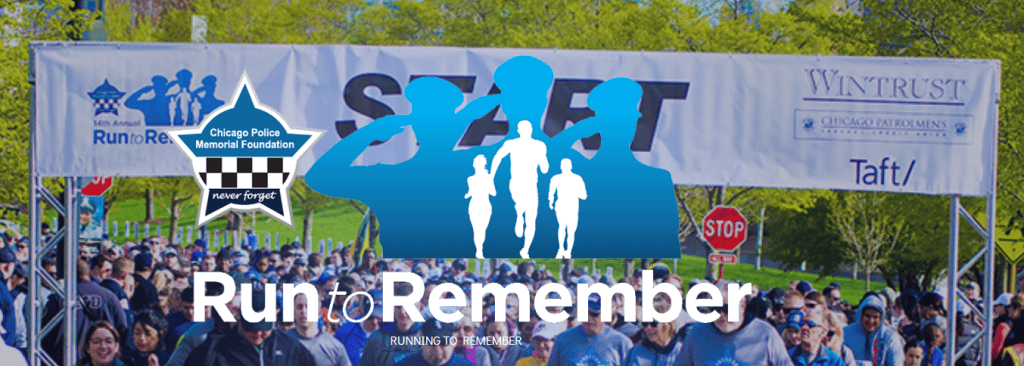 Chicago Police Lieutenants Association at Run to Remember event.