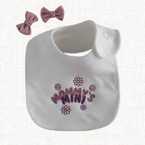 Mommy’s Mini — Embroidered Baby Bib | Mother's Day Gift