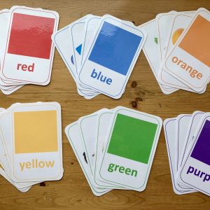 Color Matching Flashcard Set - 24 pk