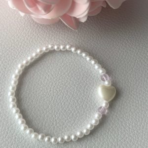 Pearly heart Bracelet
