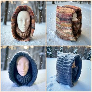 Crochet Hooded Cowl