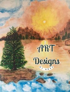 Sunset Landscape Print (11"x 14" and 16"x 20")