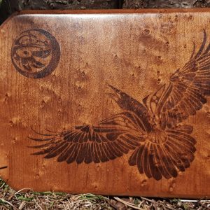 Salish Moon Song' wooden cutting board/charcuterie board