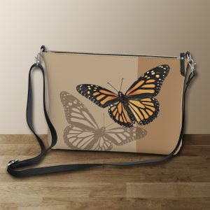 Monarch Butterfly Crossbody Bag