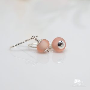 Pink Drop Earrings