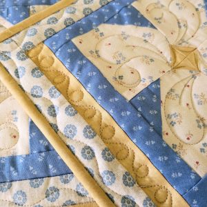 patchwork star hot mats