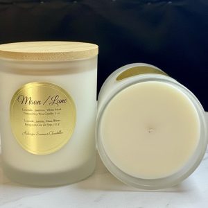 MOON | Reflection & Stillness | Lavender, Jasmine & White Musk Candle, 227 g.
