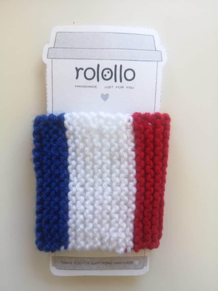 HandKnit Cup & Can Cozy–Reusable Coffee Sleeves