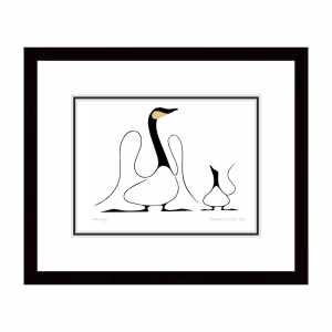 Framed Learning by Benjamin Chee Chee Art Print